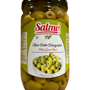 Pitted Green Olives — 400g