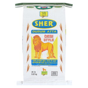 Desi Style Atta (Durum Wheat Flour) — 20lb