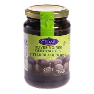 Pitted Black Olives — 250ml